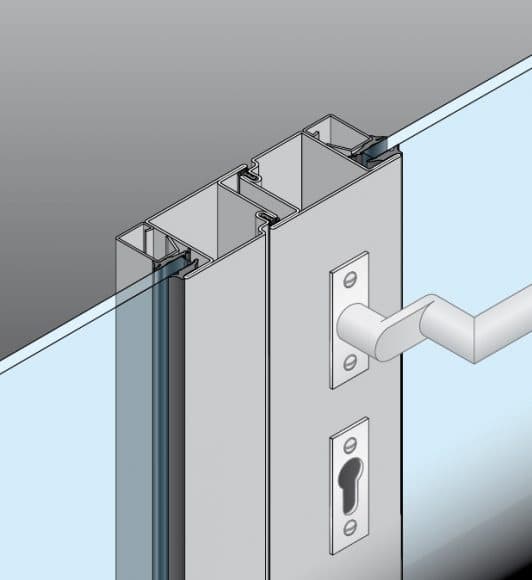 Porte vitrée MAC Metal
