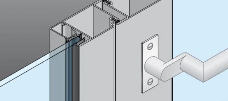 Porte vitrée MAC Metal